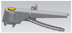 Multi-position Stainless Steel Handle Lockalbe