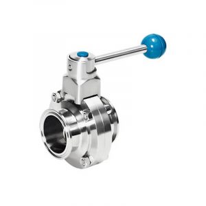 Clamp End Butterfly Valve with Pull Handle