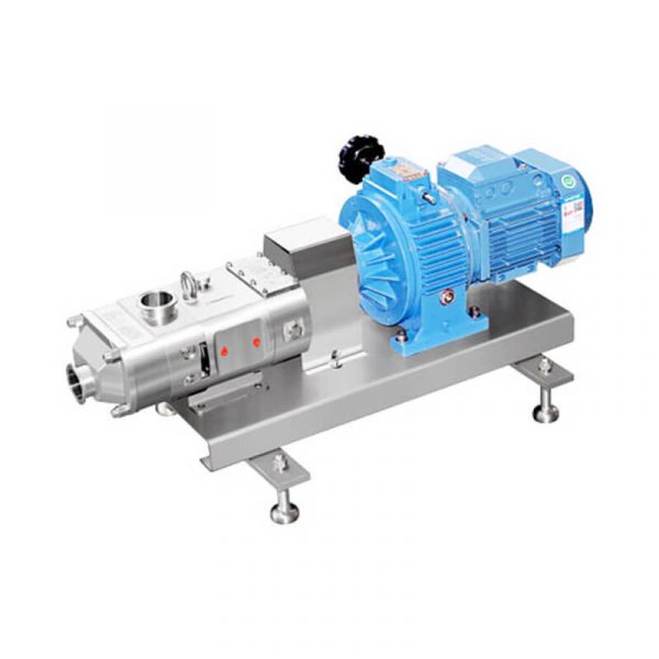 sanitary double screw pump with stepless variator