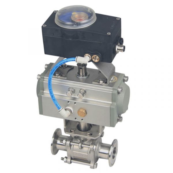 Pneumatic Control Ball Valve with Positioner