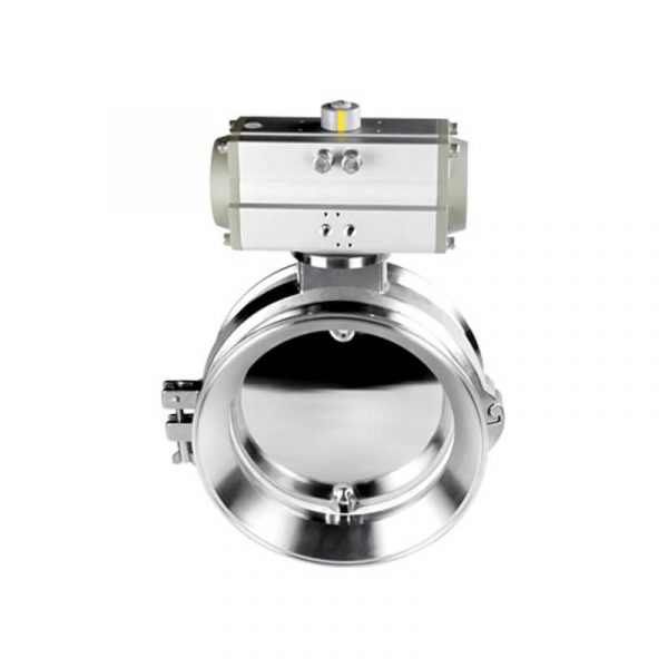 Powder butterfly valve 9