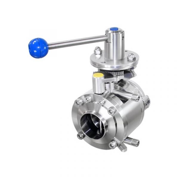 manual mixproof butterfly valve type B2